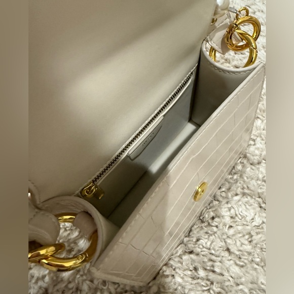 JW PEI FAE TOP HANDLE CROSSBODY - IVORY CROC - Picture 15 of 16